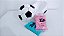 Bola Futebol para Chá Revelação (tema tradicional) 2 Cores: Rosa e Azul - Imagem 4