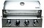 Churrasqueira a gás em inox embutir ou bancada 4 queimadores - Imagem 2