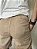 Shorts em Linho MR Hengler Marrom Claro - Imagem 3