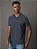 Pólo Logo Emborrachado Calvin Klein Jeans Azul Marinho - Imagem 2