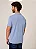 Pólo Essential Básica Dudalina Masculina Azul Claro - Imagem 4