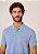 Pólo Essential Básica Dudalina Masculina Azul Claro - Imagem 3