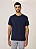 Camiseta Básica Essentials Dudalina 100% Algodão Azul Marinho - Imagem 1