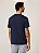 Camiseta Básica Essentials Dudalina 100% Algodão Azul Marinho - Imagem 3