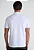 Polo Manga Curta Slim Piquet Docthos Branco - Imagem 3