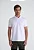 Polo Manga Curta Slim Piquet Docthos Branco - Imagem 1