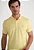 Polo Manga Curta Slim Piquet Docthos Amarelo - Imagem 2