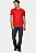 Camiseta Básica Aramis Vermelho Cereja - Imagem 5