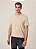 Camiseta Básica Essentials Dudalina 100% Algodão Areia - Imagem 6
