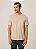 Camiseta Básica Essentials Dudalina 100% Algodão Areia - Imagem 4