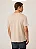 Camiseta Básica Essentials Dudalina 100% Algodão Areia - Imagem 3