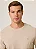 Camiseta Básica Essentials Dudalina 100% Algodão Areia - Imagem 2