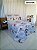 Kit Cobre-Leito Micropercal Estampado Casal Dupla Face - Imagem 1