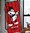 Toalha de Banho Infantil Gigante Mickey e Minnie Mouse - Imagem 1