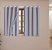 Cortina Blackout Pvc Com Tecido Voil Liso 2,60m x 1,80m - Imagem 2