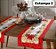 Trilho de Mesa Athenas Estampado 35cm X 1,00m - Natal - Imagem 2