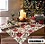 Toalha Centro Mesa Athenas 78 x 78cm Natal - Imagem 6