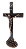 Crucifixo de Mesa Estanho 25cm - Imagem 3