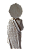 Imagem Sagrado Coração de Jesus 30cm - Imagem 3