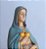 Nossa Senhora da Doce Espera Tradicional Envelhecida - 21cm - Acabamento Premium - Imagem 2