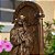 Jesus Bate a Porta - Imitação de Madeira - 30cm - Gesso - Imagem 2