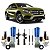 4 Amortecedores Sweden + Kit Coxim Batente Coifa Dianteiro Traseiro Mercedes Benz Gla250 2015 2016 2017 2018 2019 - Imagem 1