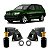 Par Kit Coxim Batente Coifa Amortecedor Dianteiro Jeep Compass 2007 2008 2009 2010 2011 2012 2013 2014 2015 - Imagem 1