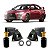 2 Kit Coxim Batente Coifa Rolamento Dianteiro Mitsubishi Lancer 2011 2012 2013 2014 2015 2016 2017 2018 2019 2020 - Imagem 1