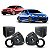 Par Coxim Batedor Batente Suporte + Rolamento Amortecedor Dianteiro Honda Accord 2013 2014 2015 2016 2017 - Imagem 1