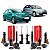 Par Kit Amortecedor Kayaba Coxim Guarda Pó Dianteiro Traseiro Citroen C4 2007 2008 2009 2010 2011 2012 2013 2014 2015 - Imagem 1