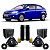 Par Kit Coxim Suporte Batente Coifa Rolamento Amortecedor Dianteiro Ford Focus Hatch 2008 2009 2010 2011 2012 2013 - Imagem 1