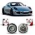 Par Coxim Batedor Batente Suporte Rolamento Amortecedor Dianteiro Porsche 911 GTS 2012 2013 2014 2015 2016 - Imagem 1