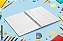 Miolo de Caderno | Kit Scrapbook | 14,5x20,5cm - Imagem 5