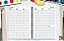 Miolo de Agenda Semanal 2026 | Kit Scrapbook | 19,5x27,5cm - Imagem 5