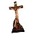 Jesus Crucificado e Maria aos Pés da Cruz 23 cm em Resina Importada - Imagem 2