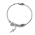 Pulseira com Berloque de Nossa Senhora Aparecida - 6 cm Aço Inox - Imagem 1