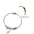 Pulseira com Berloque de Nossa Senhora Aparecida - 6 cm Aço Inox - Imagem 2