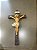 Crucifixo de Parede em Resina Medalha de São Bento - 18 cm - Imagem 2