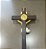 Crucifixo de Parede em Resina Medalha de São Bento - 18 cm - Imagem 3