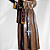 Imagem São Padre Pio de resina premium 30cm - Imagem 5
