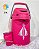 Garrafa térmica de couro rosa bordada - 2,5 litros - Imagem 1