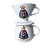 Kit - Xícara e coador 500ml de porcelana Nossa Senhora Aparecida - Imagem 1