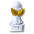 Luminária Anjo da guarda de borracha c/ sensor - Imagem 5