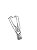 Escapulário Prata em Aço Inox – 33 cm | Nossa Senhora do Carmo - Imagem 1
