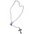 Terço de Nossa Senhora Aparecida com Cristais - 45 cm - Imagem 2