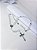 Terço São Bento em Cristal, Crucifixo Medalha com decho (para pescoço)- 45 cm - Imagem 9