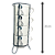 Kit xícaras Nossa Senhora Aparecida 300 ml - 4 unidades + suporte - Imagem 4