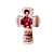 Cruz de mesa Carlos Acutis em MDF 15 cm - Imagem 9