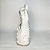 Imagem da Sagrada Família branca com pedrarias e detalhe flor em gesso - 22 cm - Imagem 5