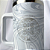 Copo térmica branco mármore cinza - 1,2 L - Imagem 7